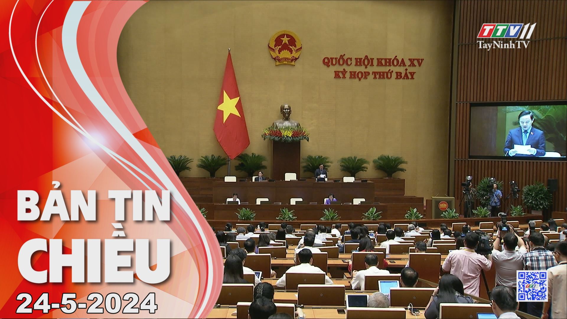 Bản tin chiều 24-5-2024 | Tin tức hôm nay | TayNinhTV